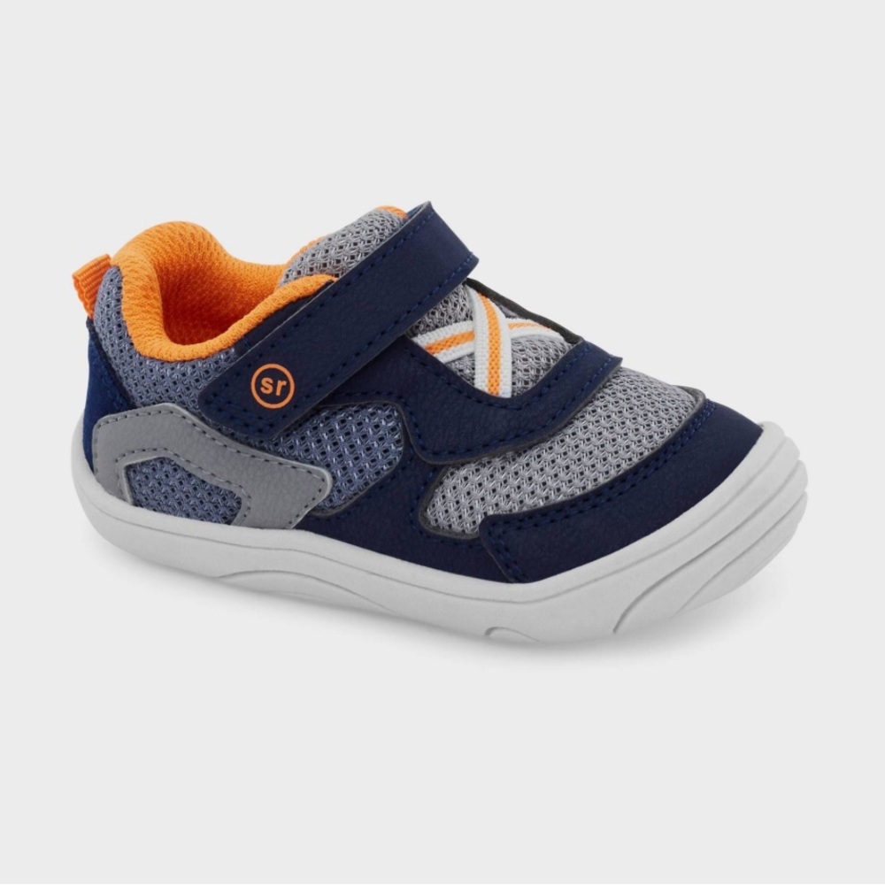 🎲 Stride Rite Shoes Stride Rite Surprise Navy Rush Baby Boys Size 3M Sneaker
